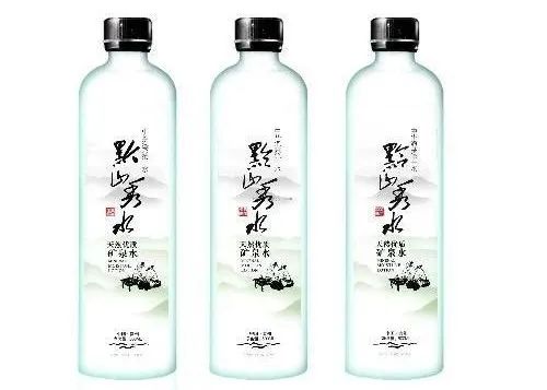 礦泉水不干膠標(biāo)簽設(shè)計佳作欣賞